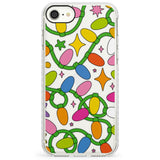 Festive Lights PatternImpact Phone Case for iPhone SE