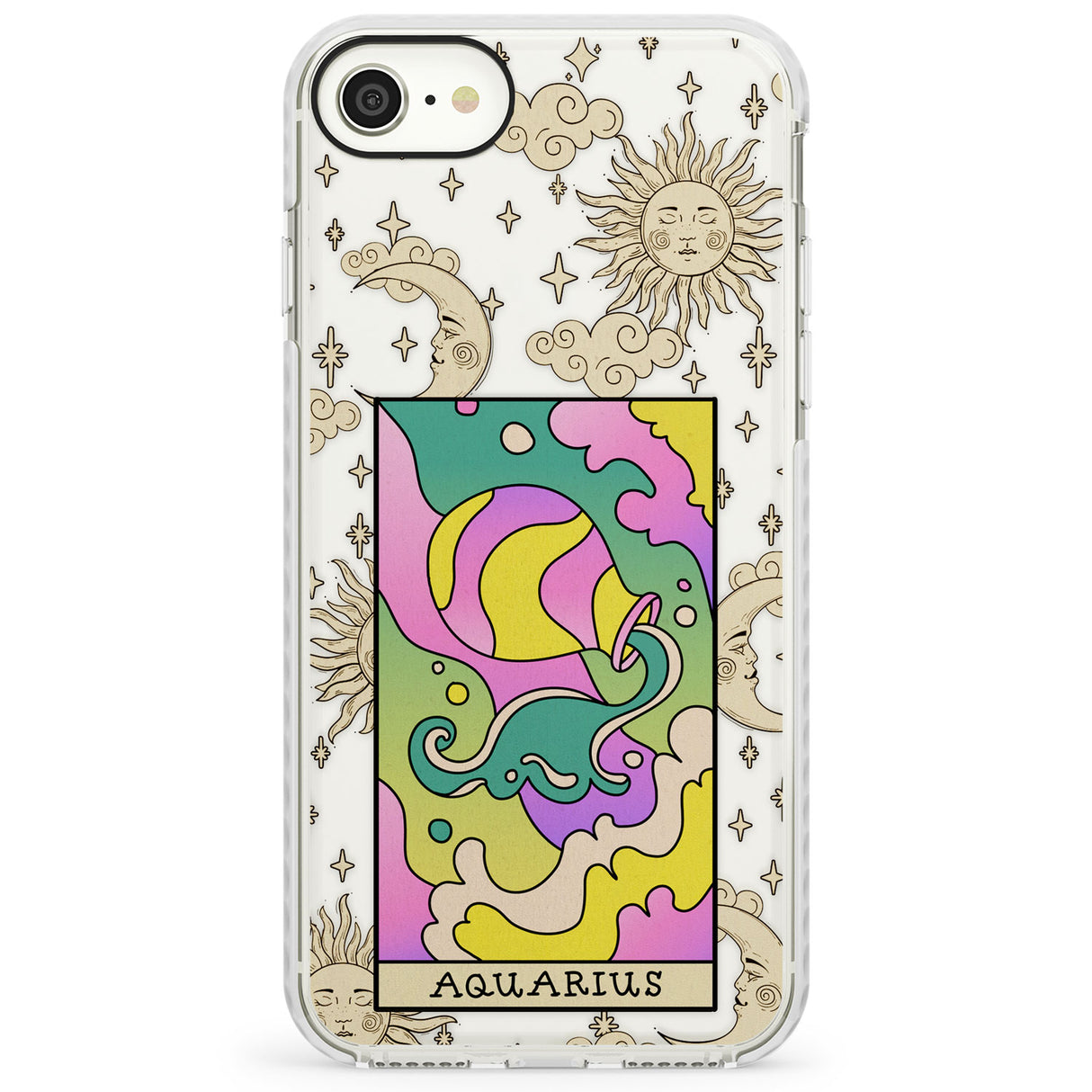 Celestial Zodiac - AquariusImpact Phone Case for iPhone SE