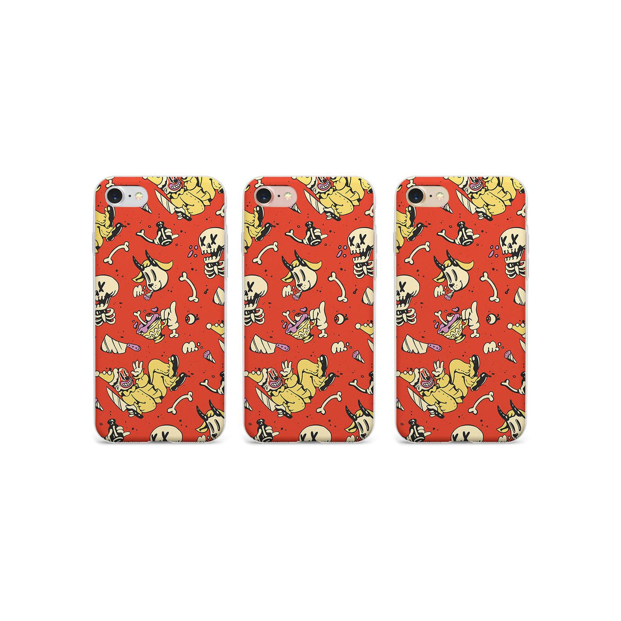 Halloween Mix Pattern Phone Case for iPhone SE