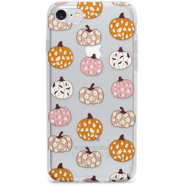 Floral Pumpkins Phone Case for iPhone SE 2020, iPhone SE 2022