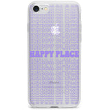 Happy Place (Purple) Phone Case for iPhone SE 2020, iPhone SE 2022