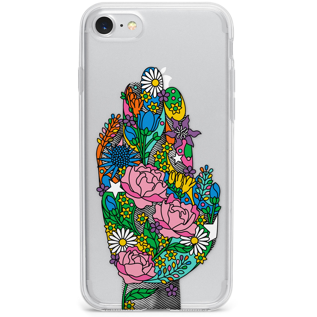 Garden Touch Phone Case for iPhone SE 2020, iPhone SE 2022