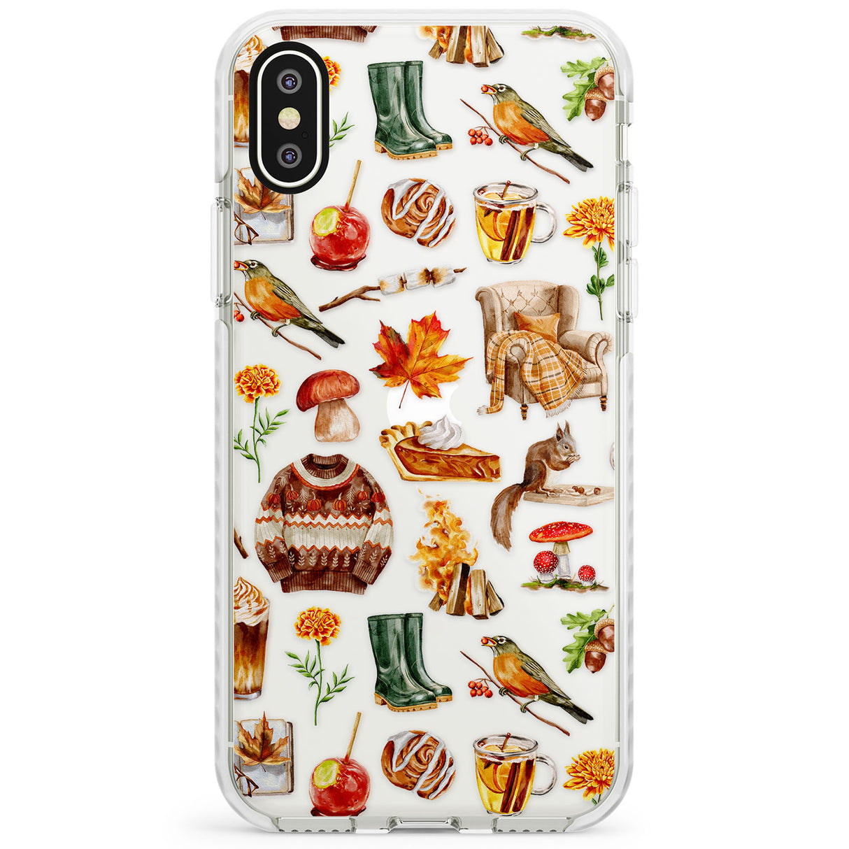 Cozy Autumn Aesthetic Impact Phone Case for iPhone X XS Max XR