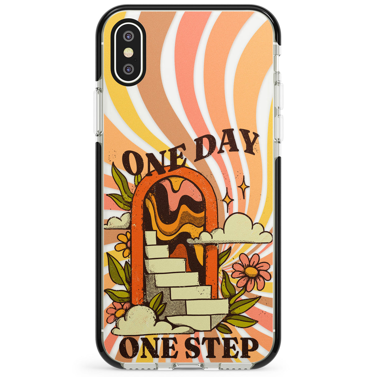 One Day One Step Phone Case for iPhone X XS Max XR