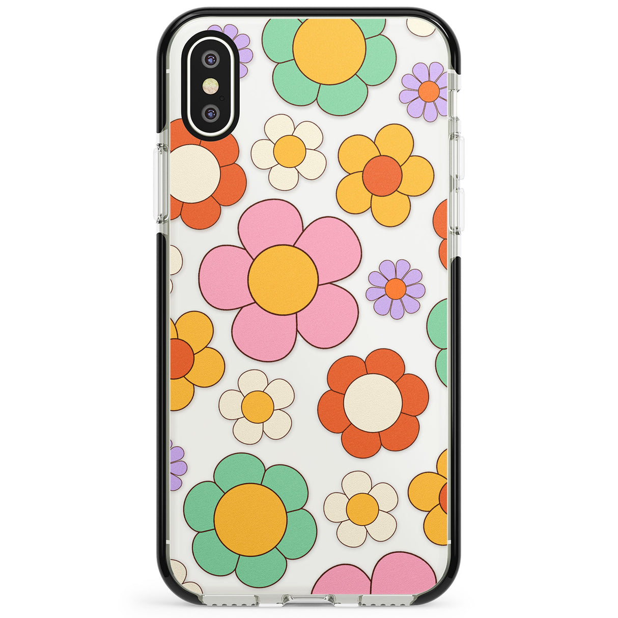 Groovy Blossoms Phone Case for iPhone X XS Max XR