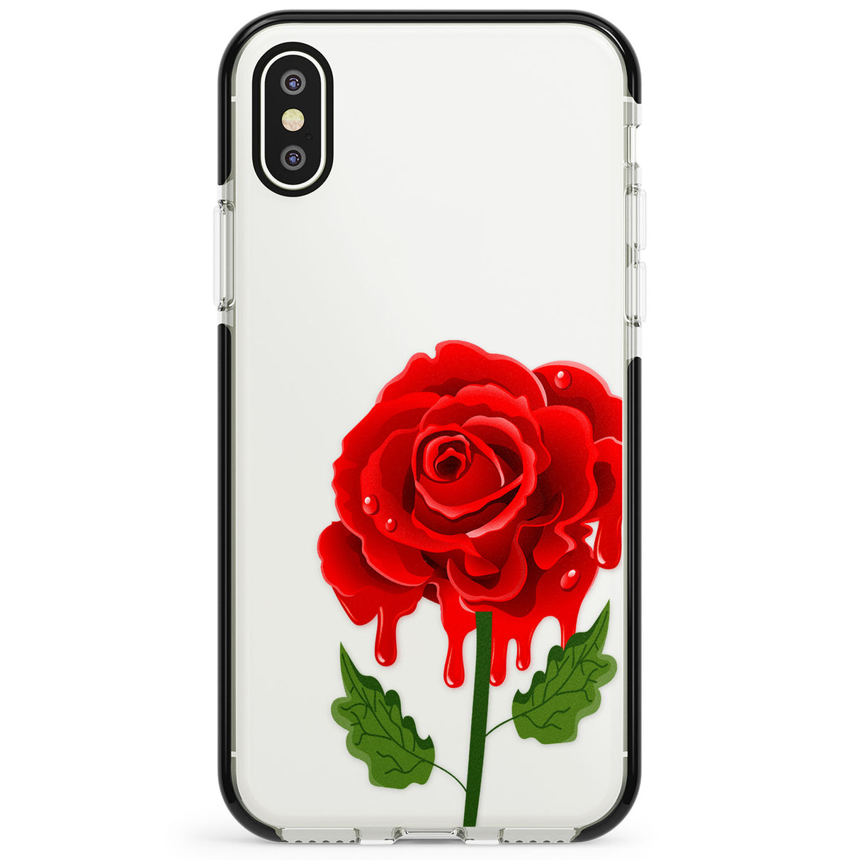Melting Rose Phone Case for iPhone X XS Max XR