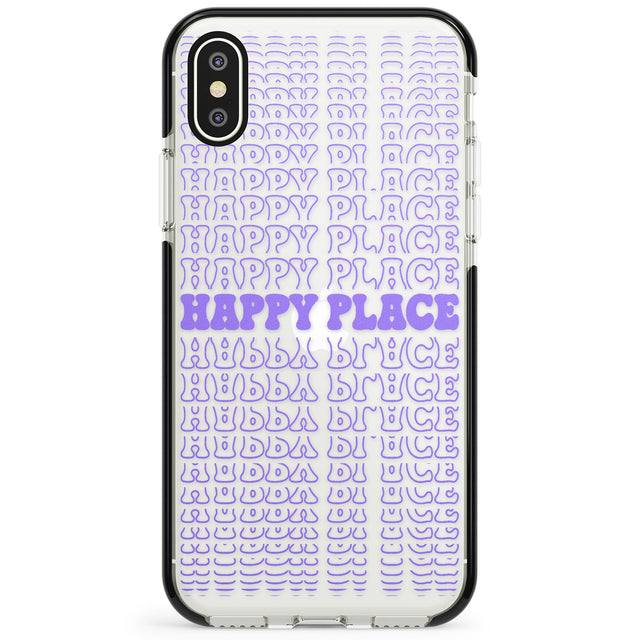 Happy Place (Purple) Phone Case for iPhone X XS Max XR