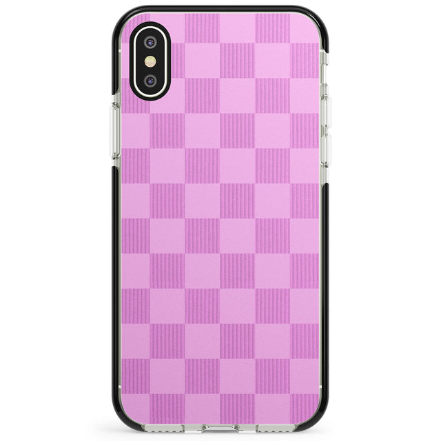 BUBBLEGUM CHECKERED Phone Case for iPhone X XS Max XR