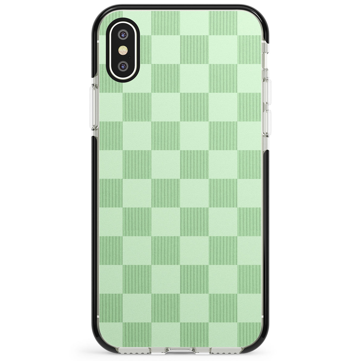 SEAFOAM CHECKERED Phone Case for iPhone X XS Max XR
