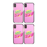 Pink Bolt Pattern Phone Case for iPhone X XS Max XR