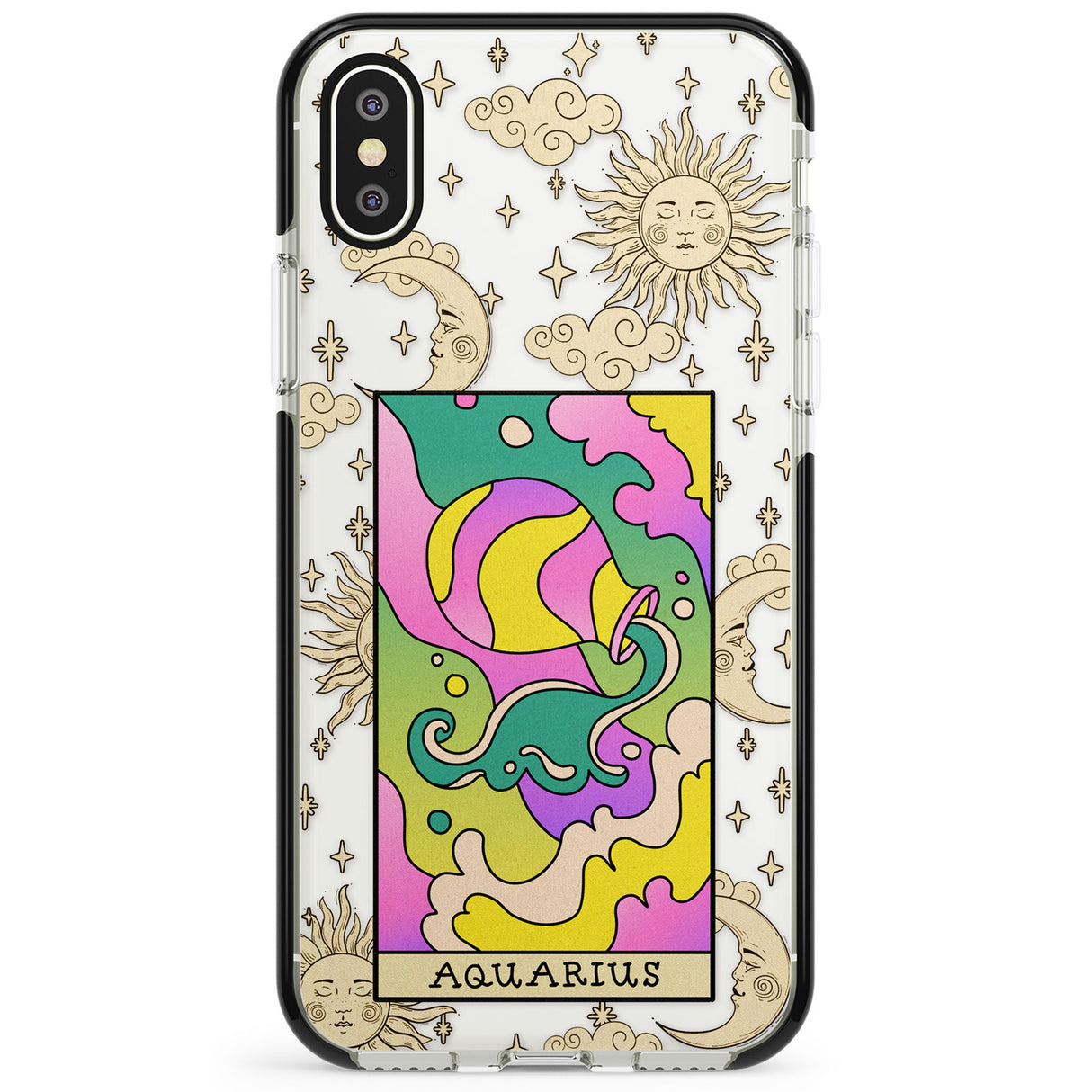 Celestial Zodiac - Aquarius Phone Case for iPhone X XS Max XR