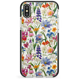 Vintage Wildflowers Phone Case for iPhone X XS Max XR