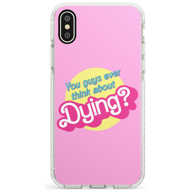 Pink Bolt Pattern Phone Case for iPhone X XS Max XR