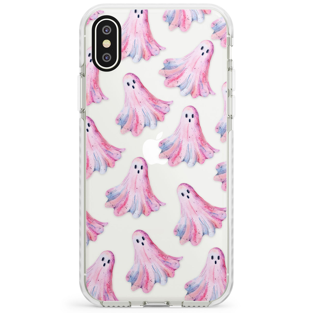 Pink Ghosts Impact Phone Case for iPhone X XS Max XR