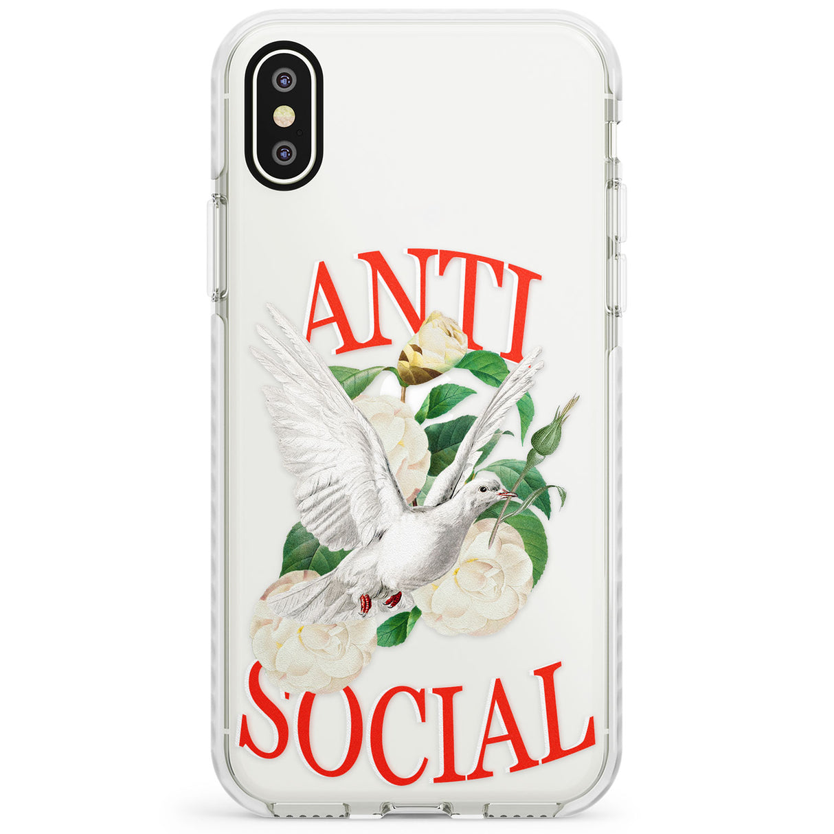 Anti-Social Impact Phone Case for iPhone X XS Max XR