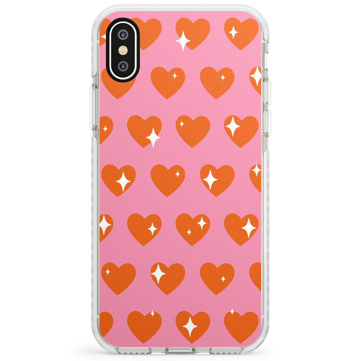 Sweet Hearts (Sunset) Impact Phone Case for iPhone X XS Max XR