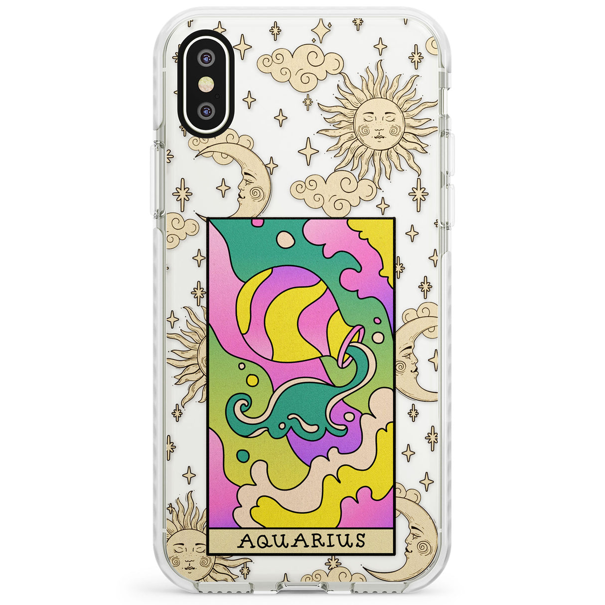 Celestial Zodiac - Aquarius Impact Phone Case for iPhone X XS Max XR