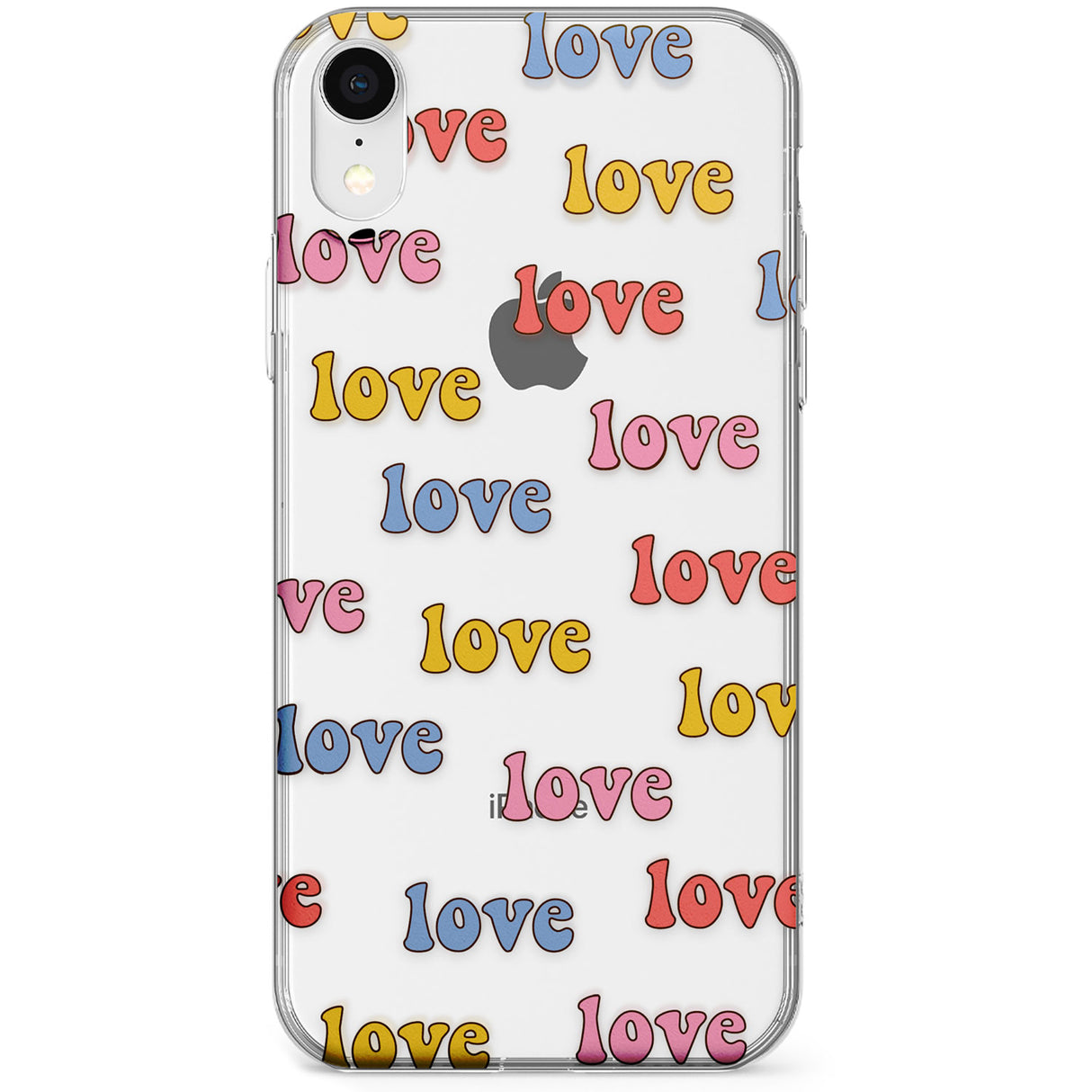 Love Pattern Phone Case for iPhone X, XS Max, XR
