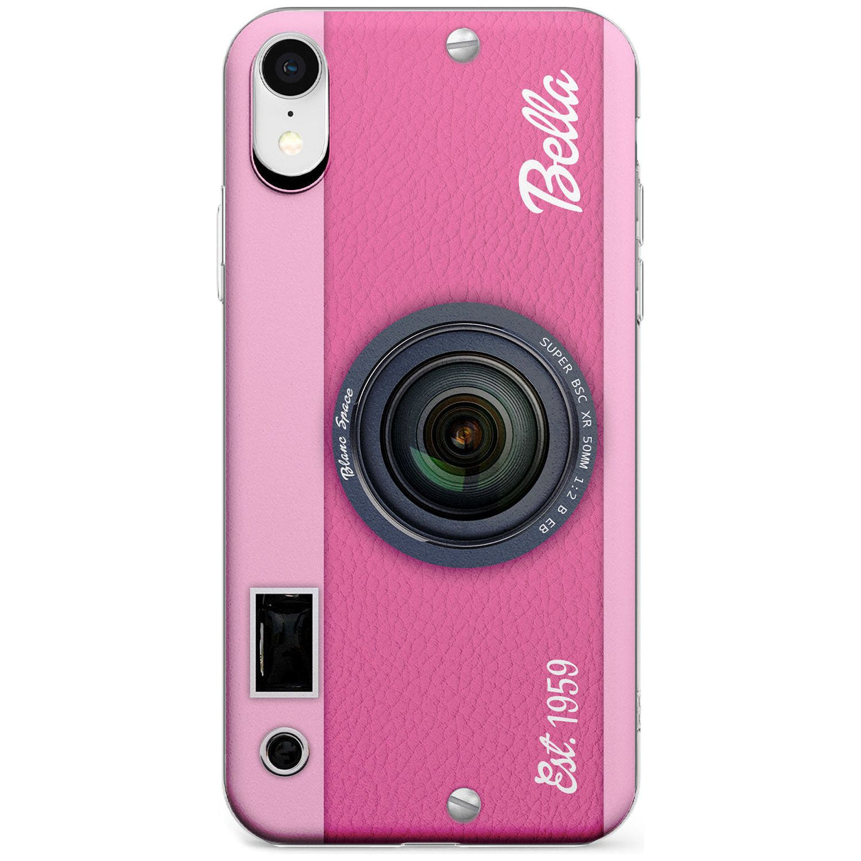 Personalised Pink Dream Camera Phone Case for iPhone X XS Max XR