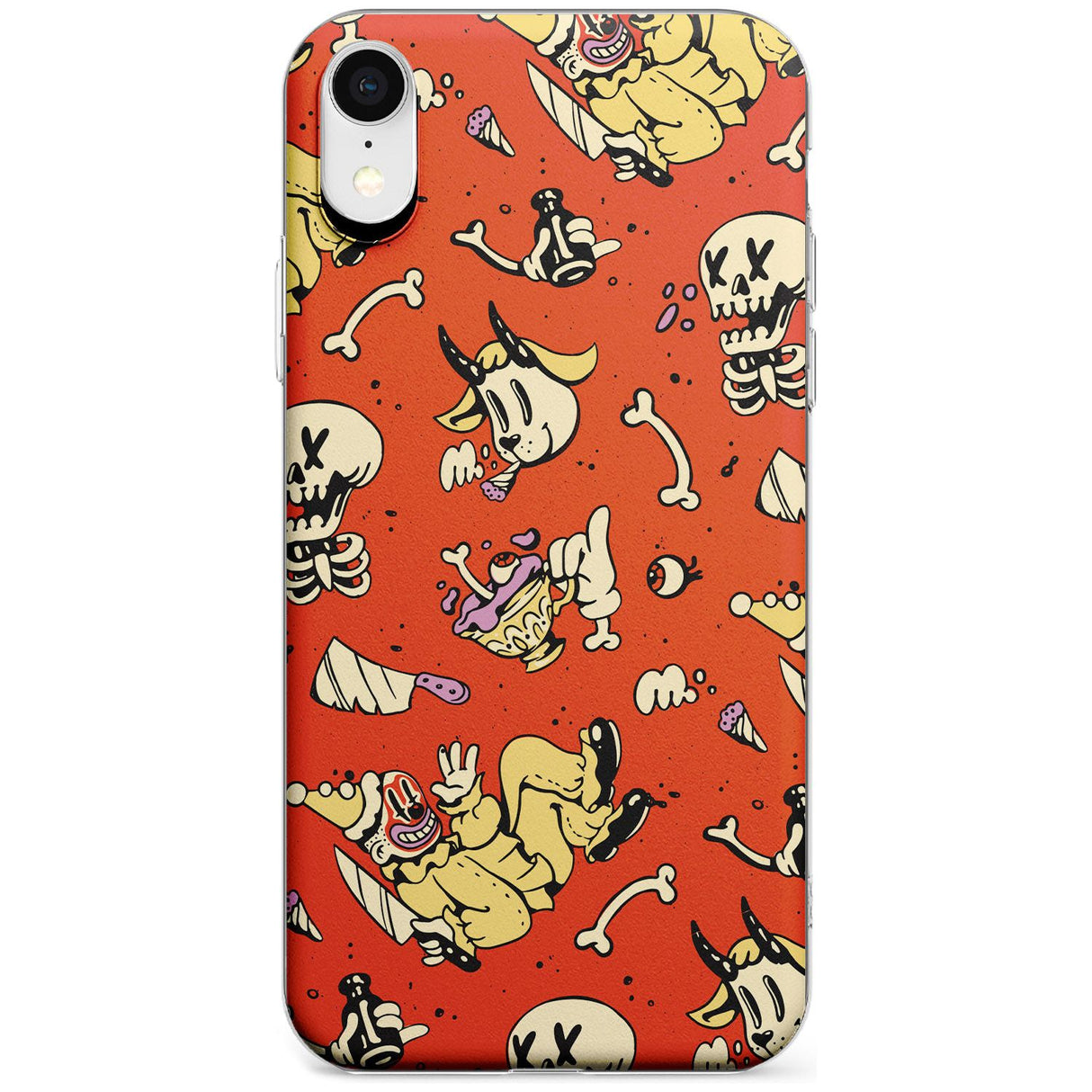 Halloween Mix Pattern Phone Case for iPhone X XS Max XR