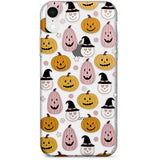 Witches and Pumpkins Pattern Phone Case for iPhone X, XS Max, XR