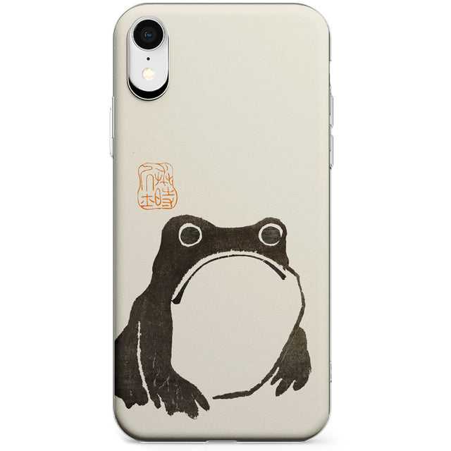 Matsumoto Hoji Frog Phone Case for iPhone X, XS Max, XR