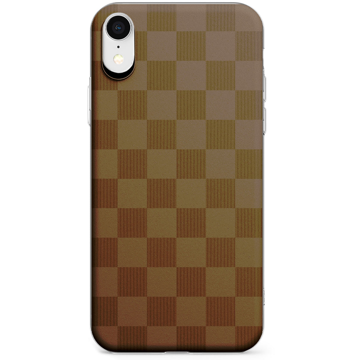 CHOCOLATE CHECKERED Phone Case for iPhone X, XS Max, XR