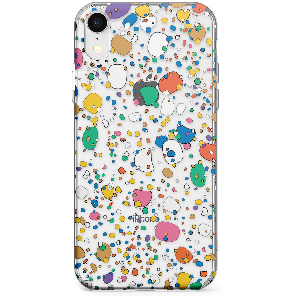 Colourful Confetti Pebbles Phone Case for iPhone X, XS Max, XR
