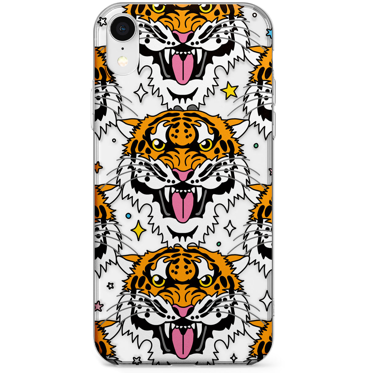 Fierce Jungle Tigers Phone Case for iPhone X, XS Max, XR