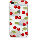 Vintage Cherries & Clouds Phone Case for iPhone X, XS Max, XR