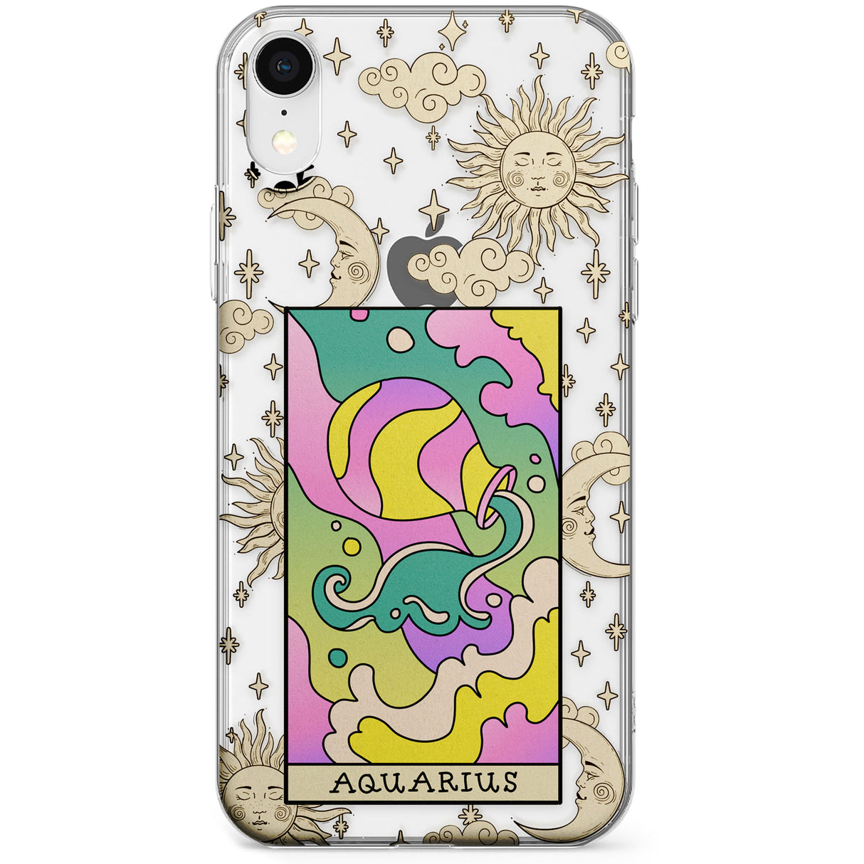 Celestial Zodiac - Aquarius Phone Case for iPhone X, XS Max, XR