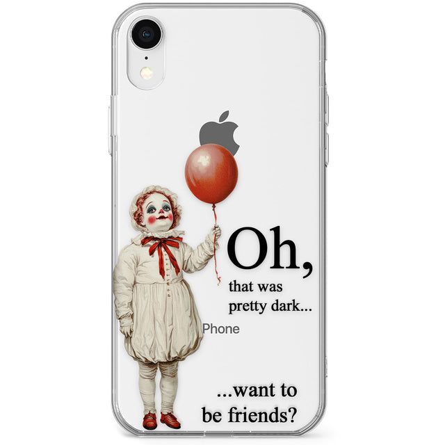 Want to be Friends? Phone Case for iPhone X, XS Max, XR