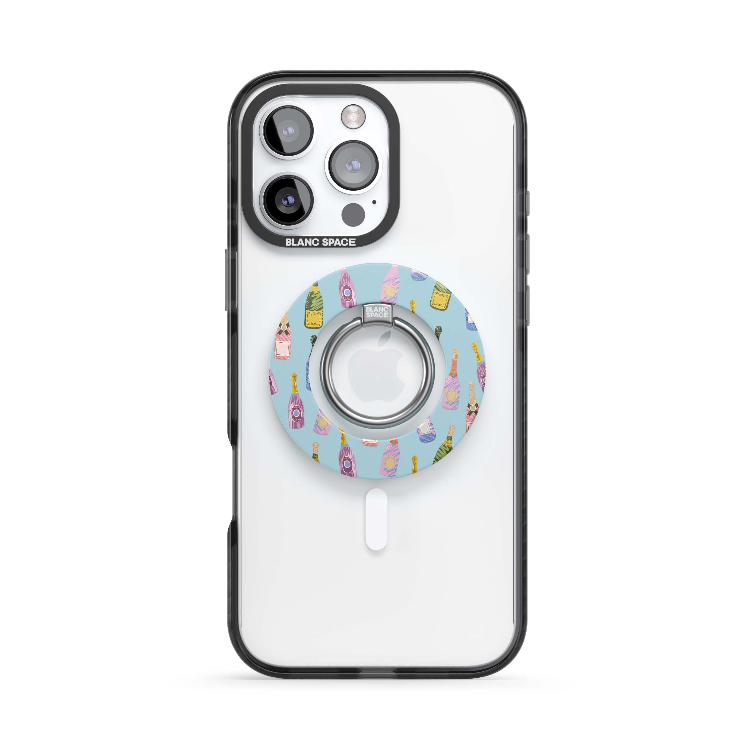Seafood Pattern Magsafe Grip Magsafe Grip Blue