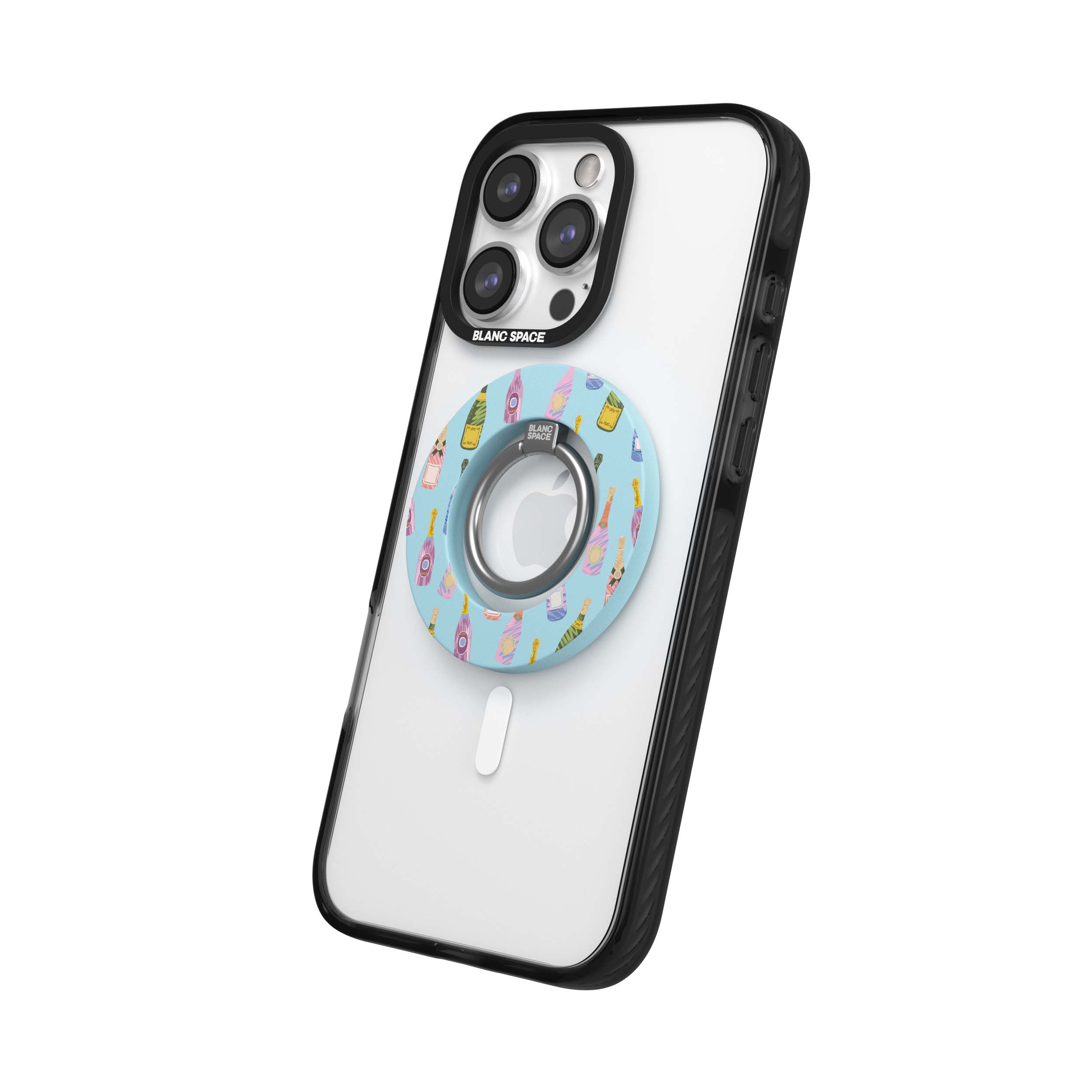Seafood Pattern Magsafe Grip Magsafe Grip Blue