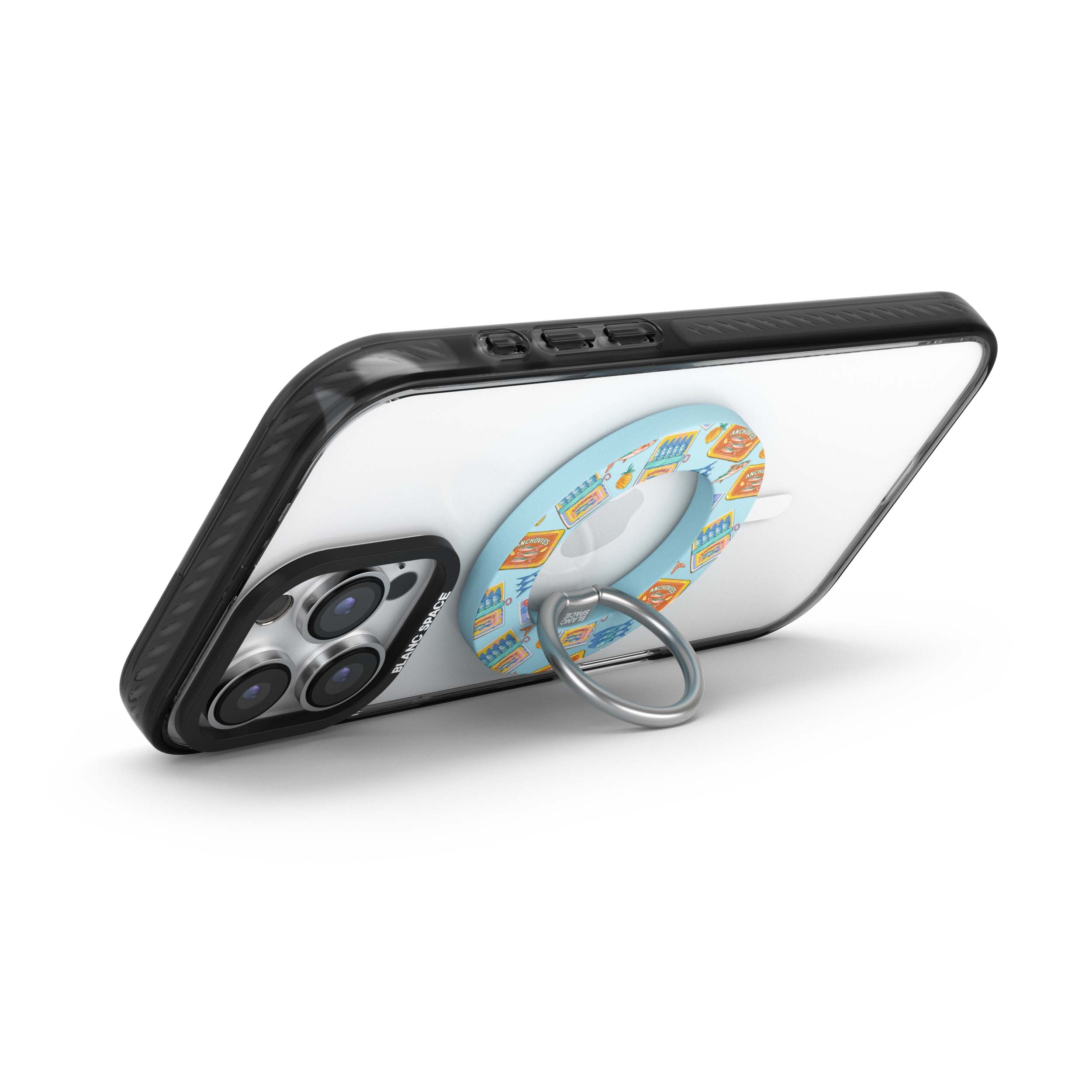 Seafood Pattern Magsafe Grip Magsafe Grip Blue