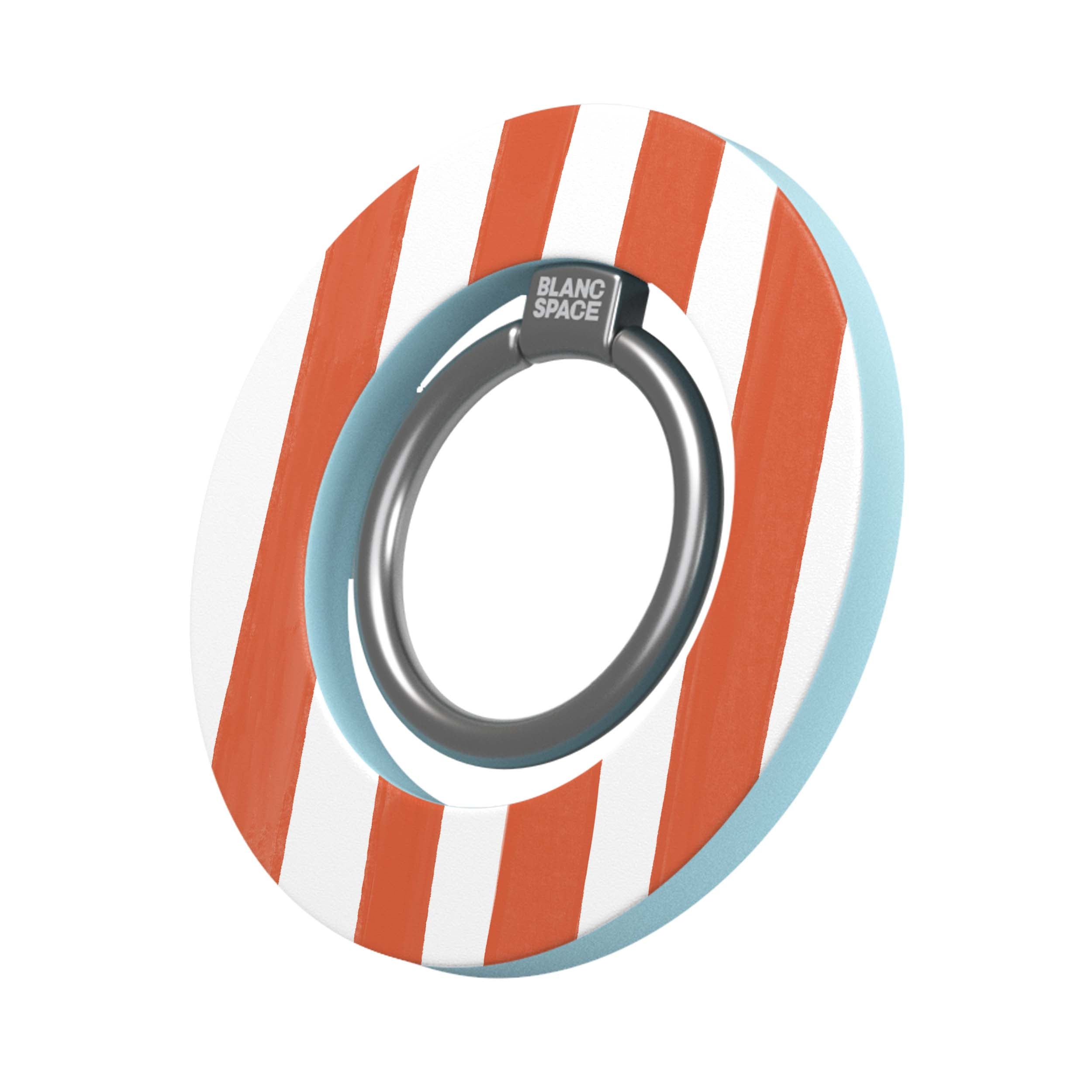 Coastal Italian Check Pattern Magsafe Grip Magsafe Grip Blue