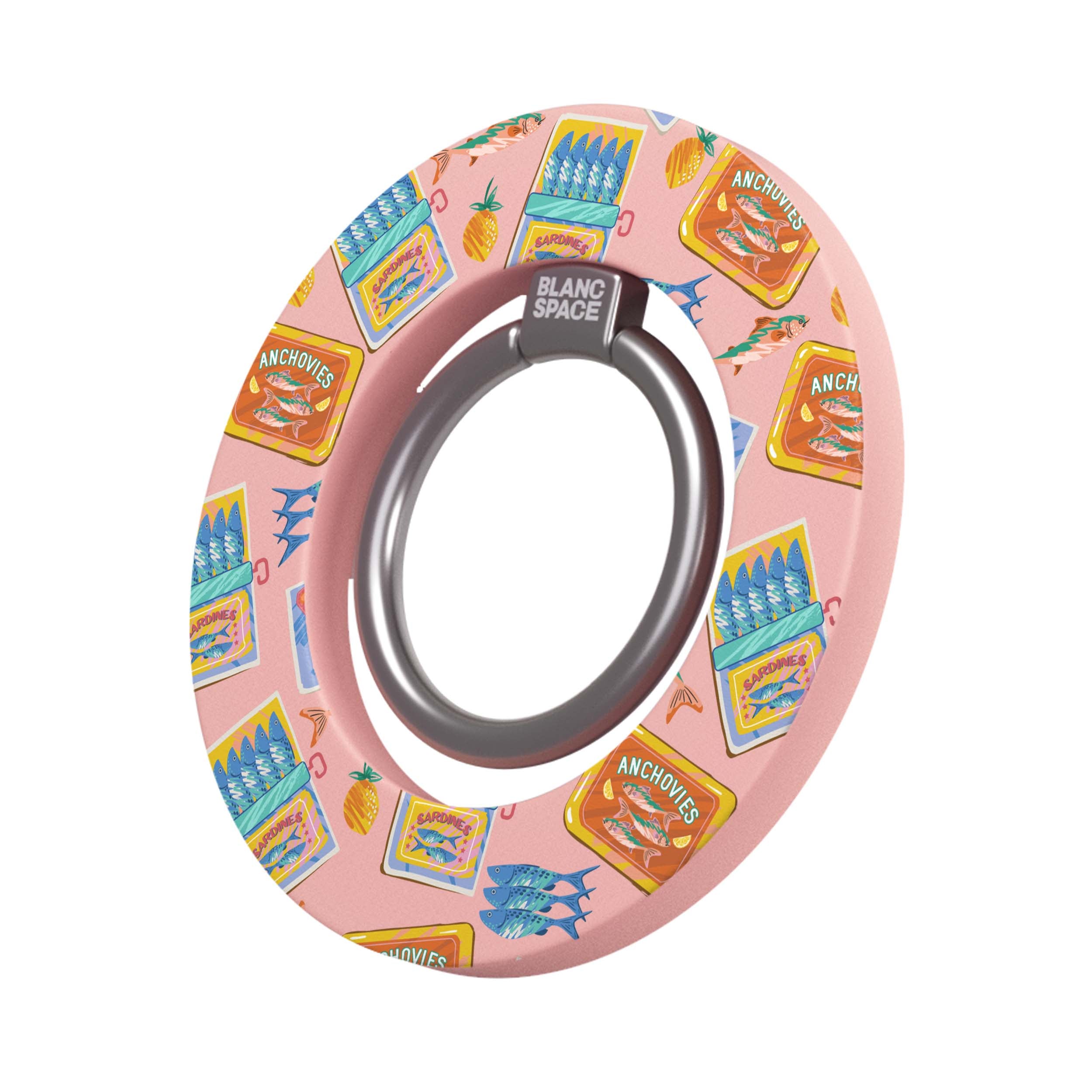 Seafood Pattern Magsafe Grip Magsafe Grip Pink