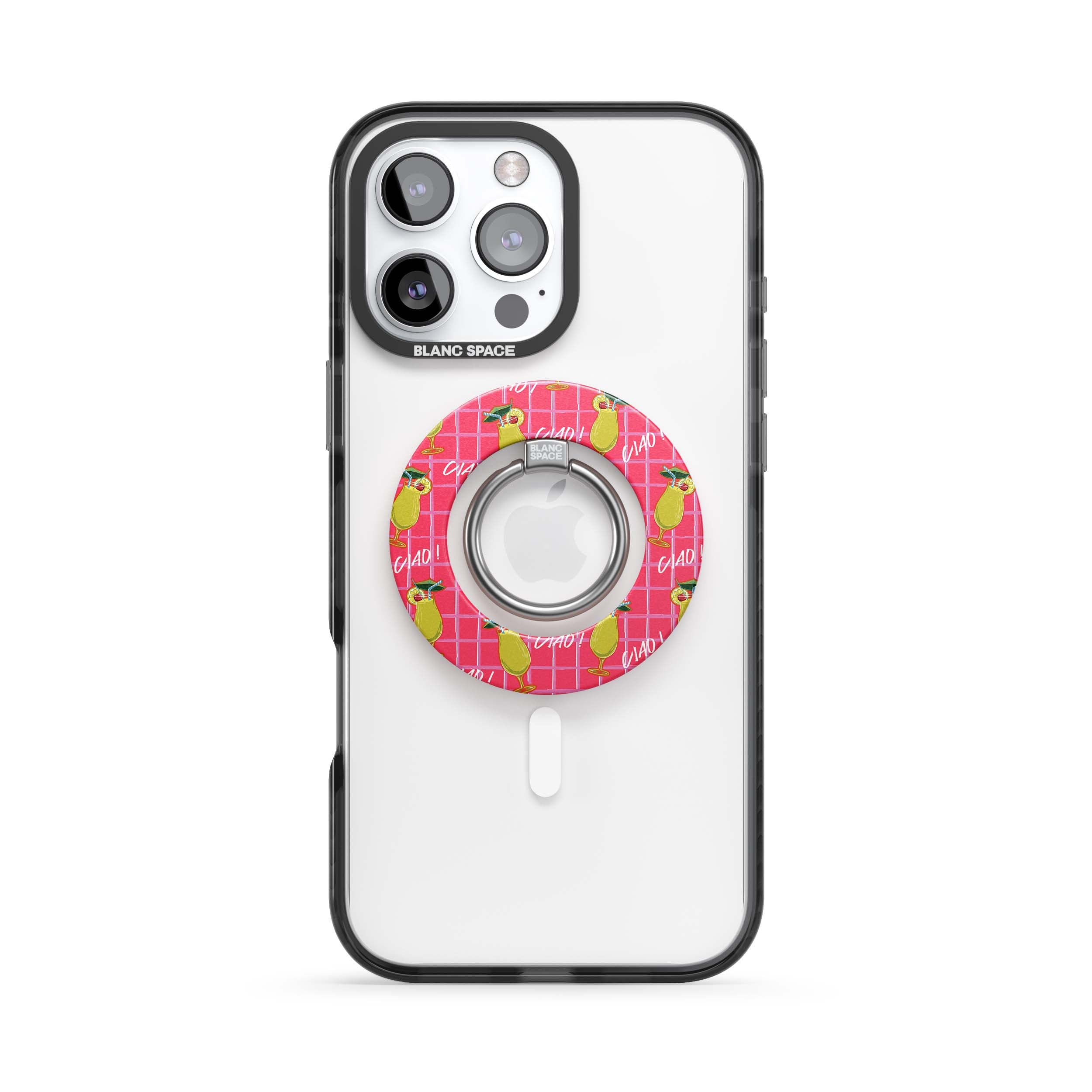 Seafood Pattern Magsafe Grip Magsafe Grip Pink