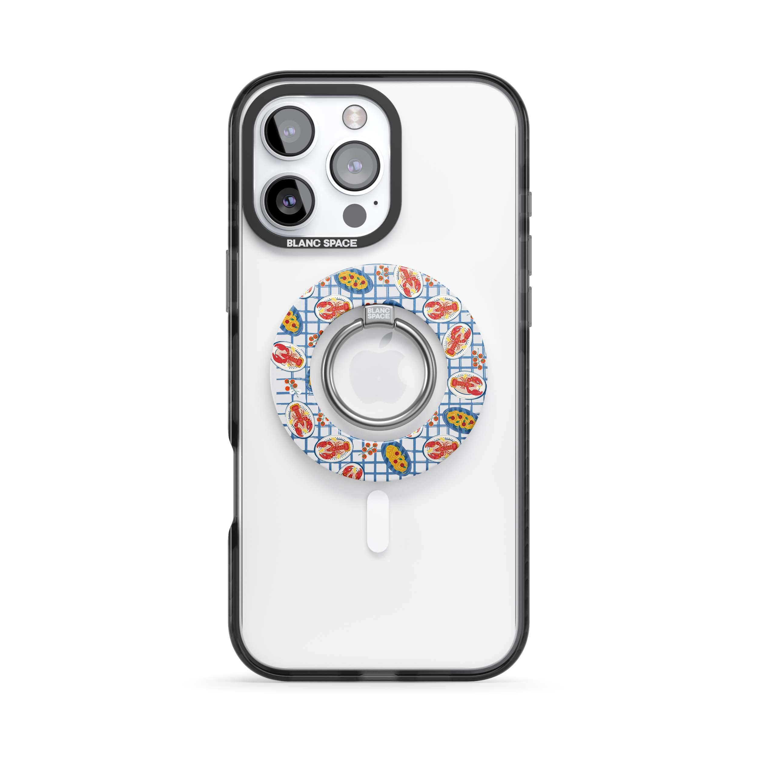 Seafood Pattern Magsafe Grip Magsafe Grip White
