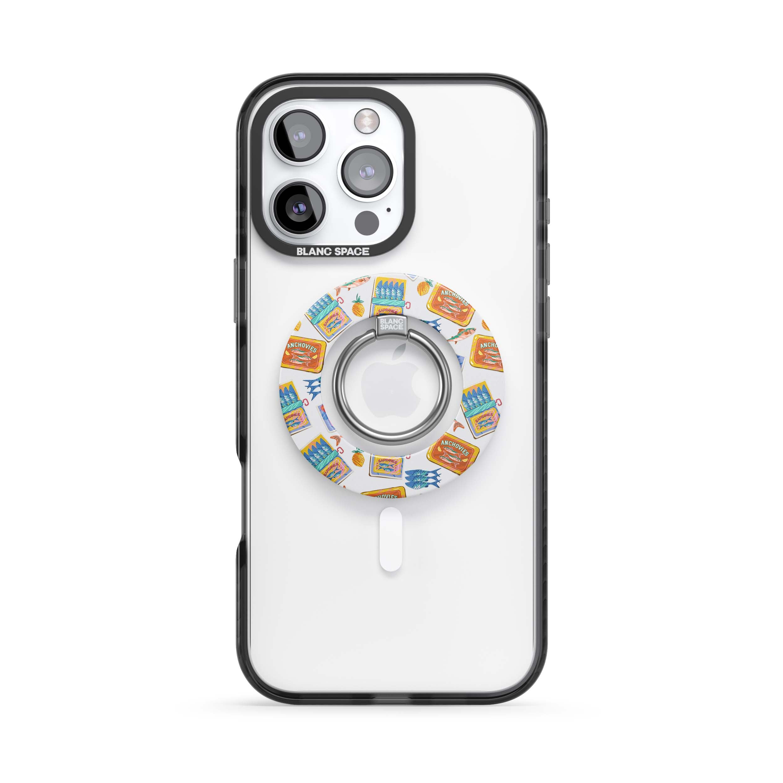 Seafood Pattern Magsafe Grip Magsafe Grip White
