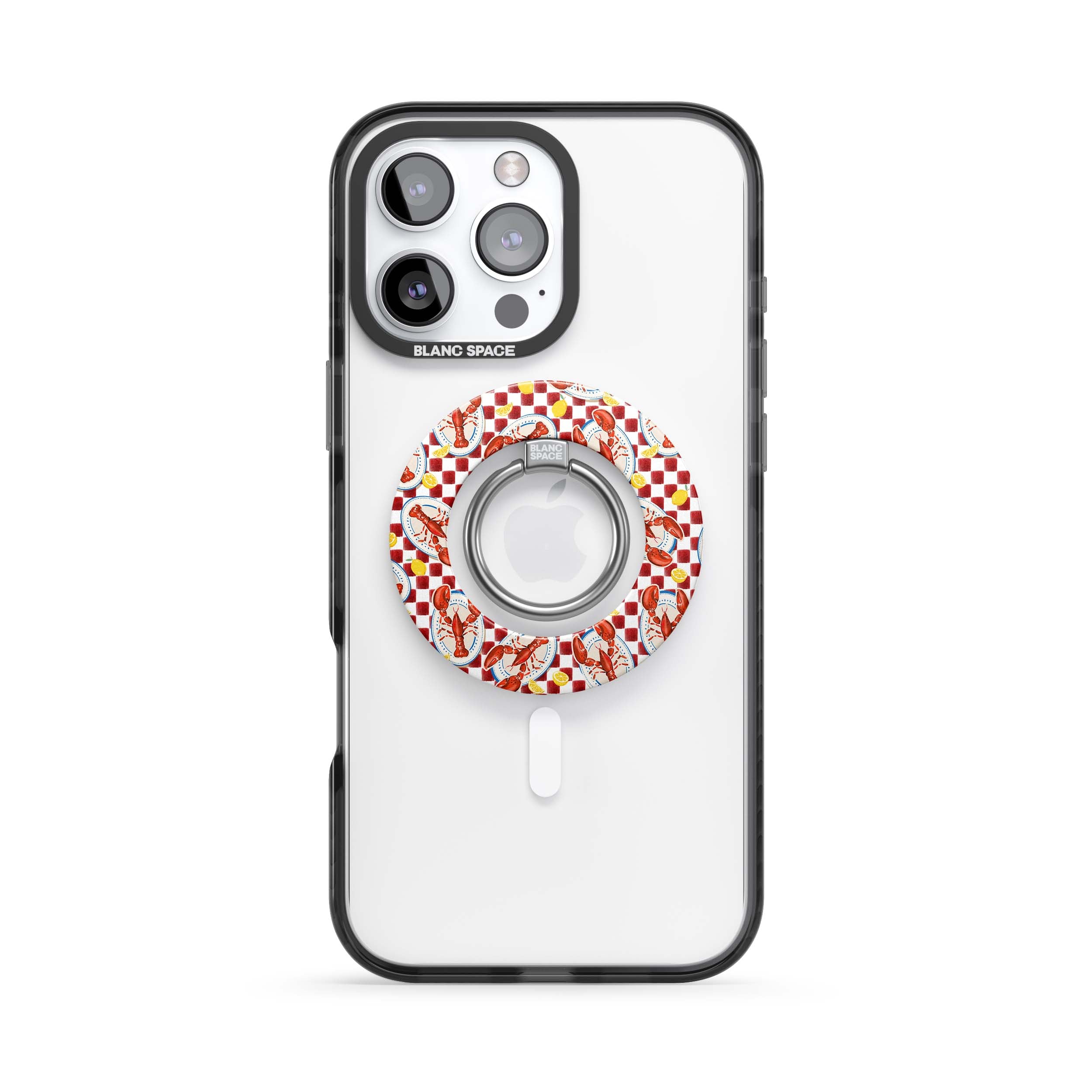 Seafood Pattern Magsafe Grip Magsafe Grip White