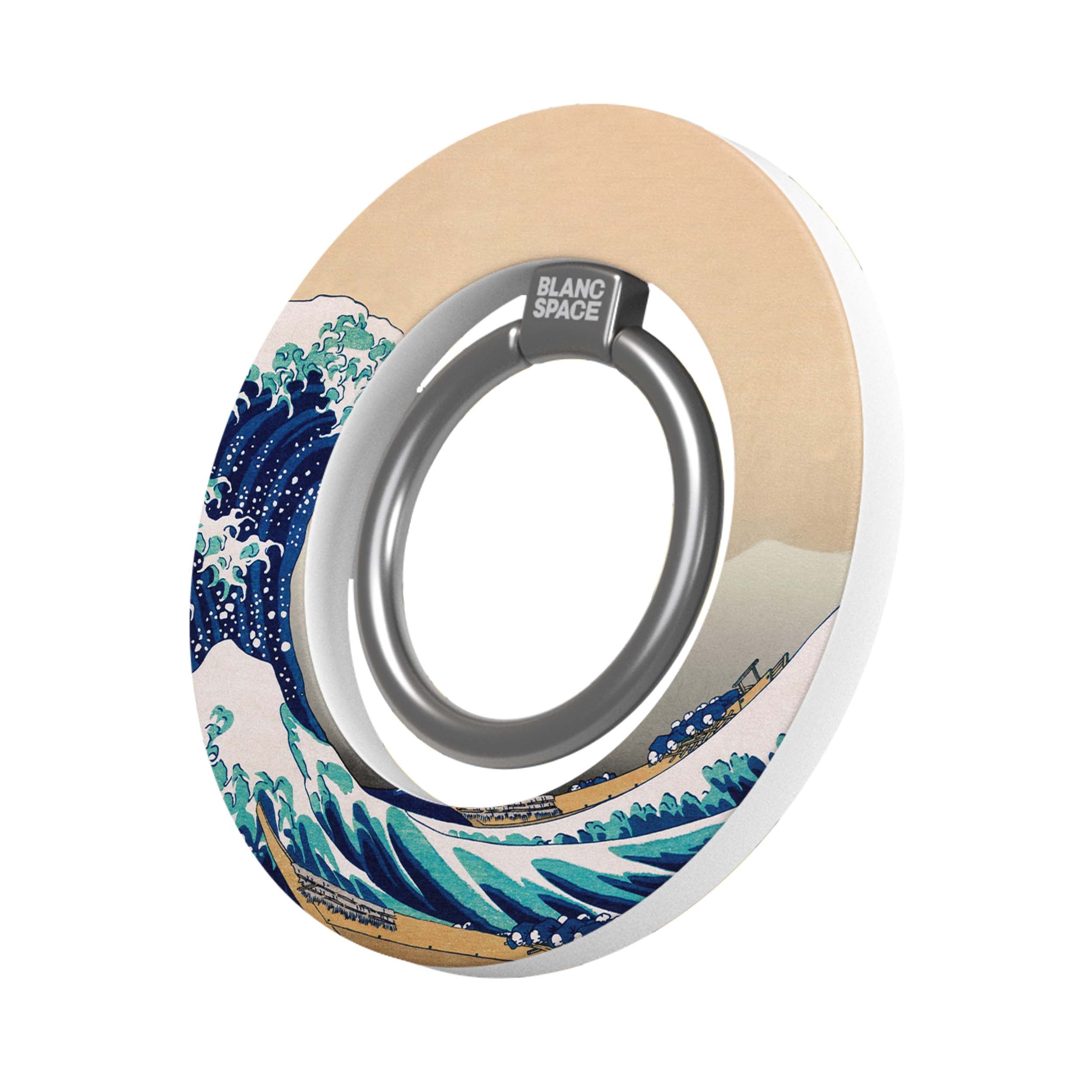 Oil Painted Hearts Magsafe Grip Magsafe Grip White