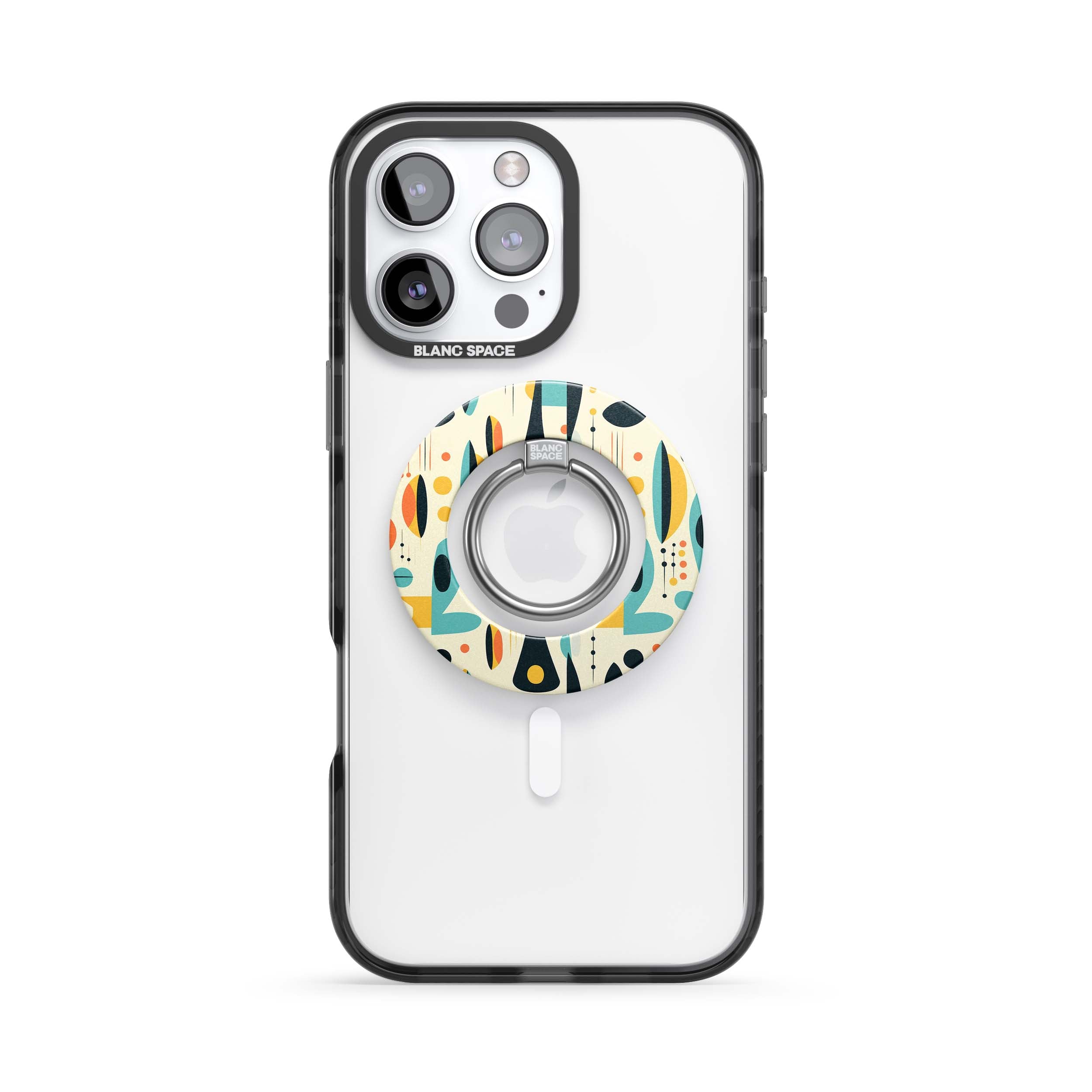 Lime Pattern Magsafe Grip Magsafe Grip White
