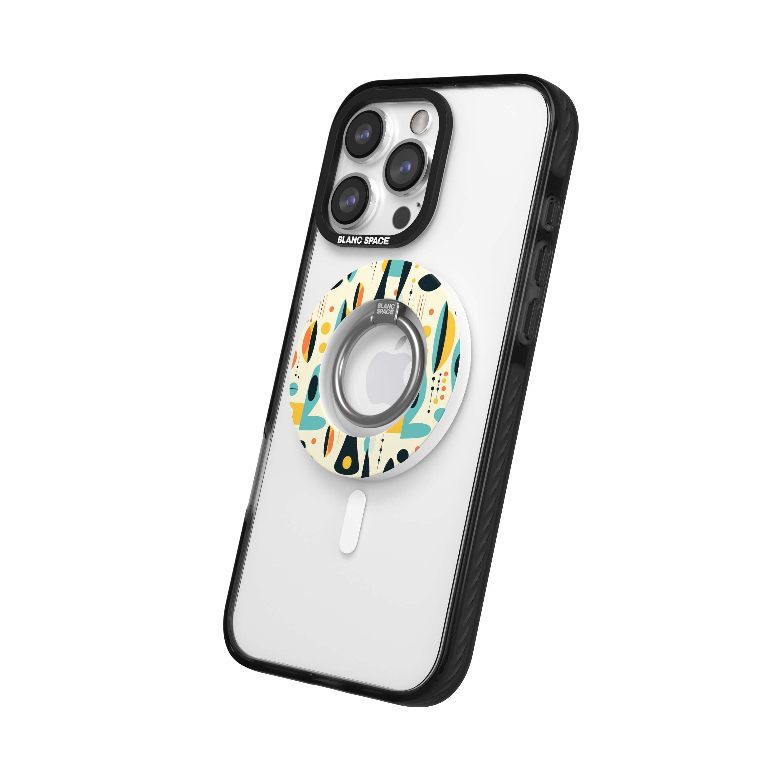 Lime Pattern Magsafe Grip Magsafe Grip White
