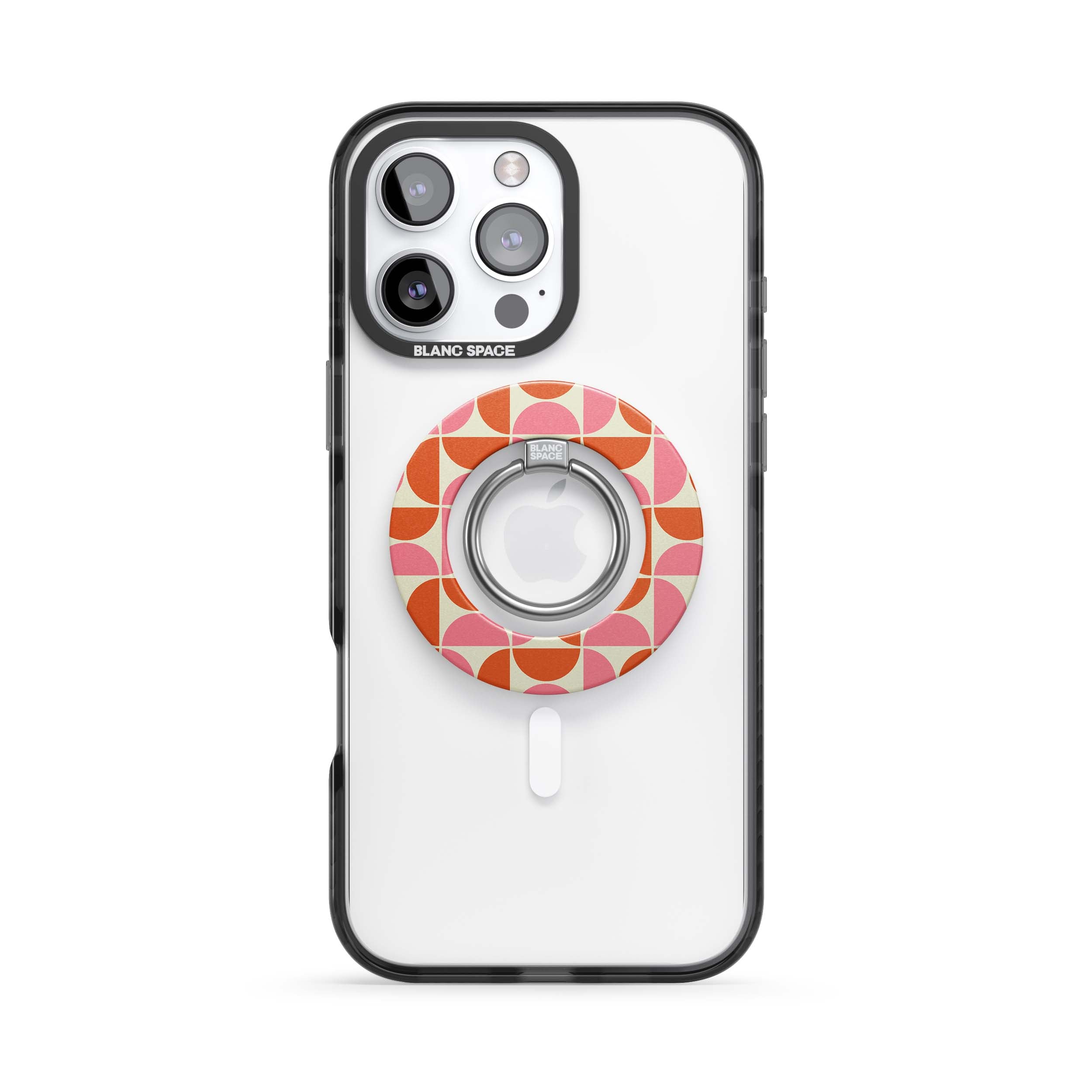 Lime Pattern Magsafe Grip Magsafe Grip White