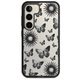 Butterflies & Suns Impact Phone Case for Samsung Galaxy S24, Samsung Galaxy S23, Samsung Galaxy S22