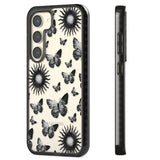 Butterflies & Suns Impact Phone Case for Samsung Galaxy S24, Samsung Galaxy S23, Samsung Galaxy S22