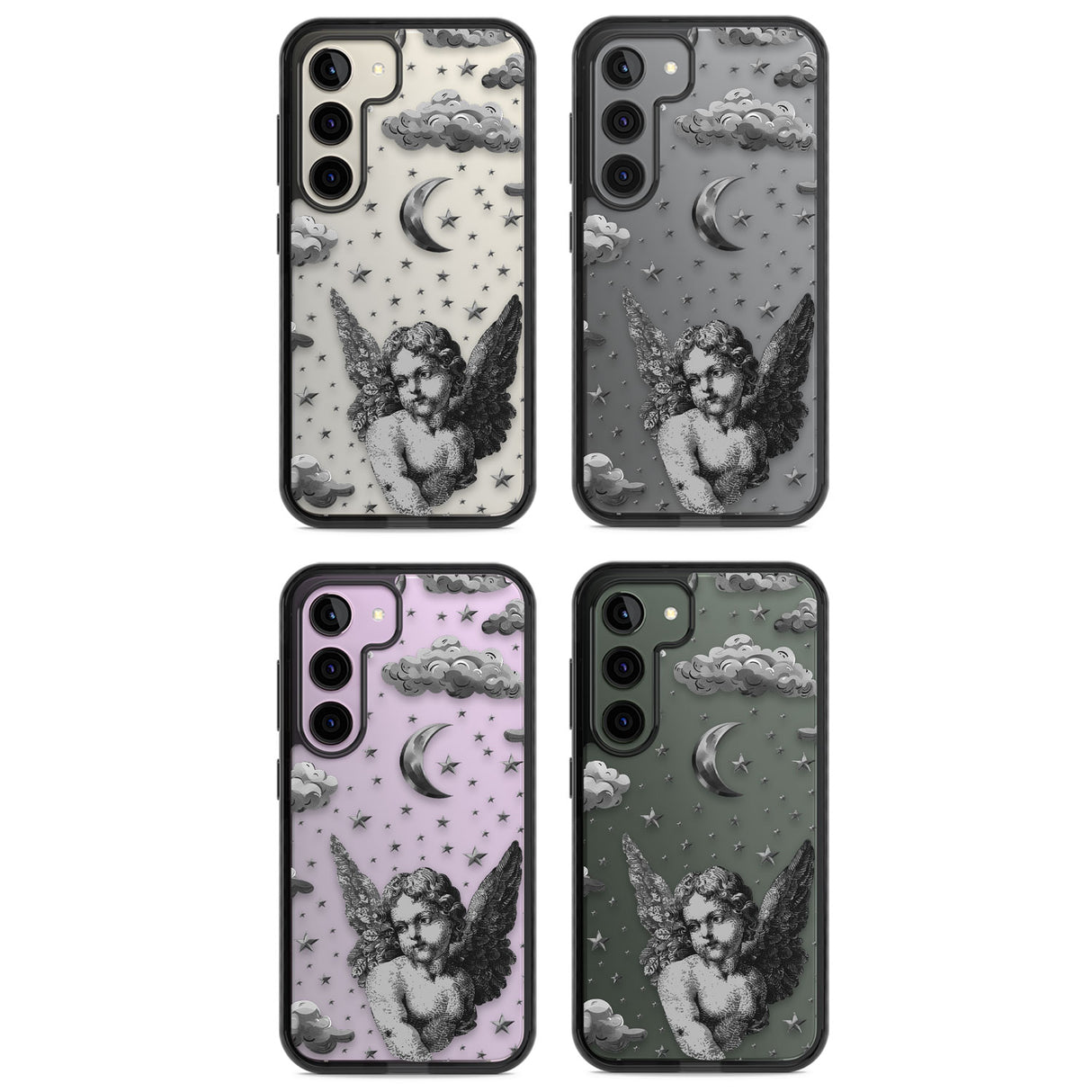 Celestial Cherub Impact Phone Case for Samsung Galaxy S24, Samsung Galaxy S23, Samsung Galaxy S22