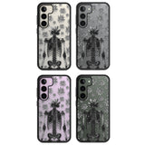 Skeleton Flower Impact Phone Case for Samsung Galaxy S24, Samsung Galaxy S23, Samsung Galaxy S22