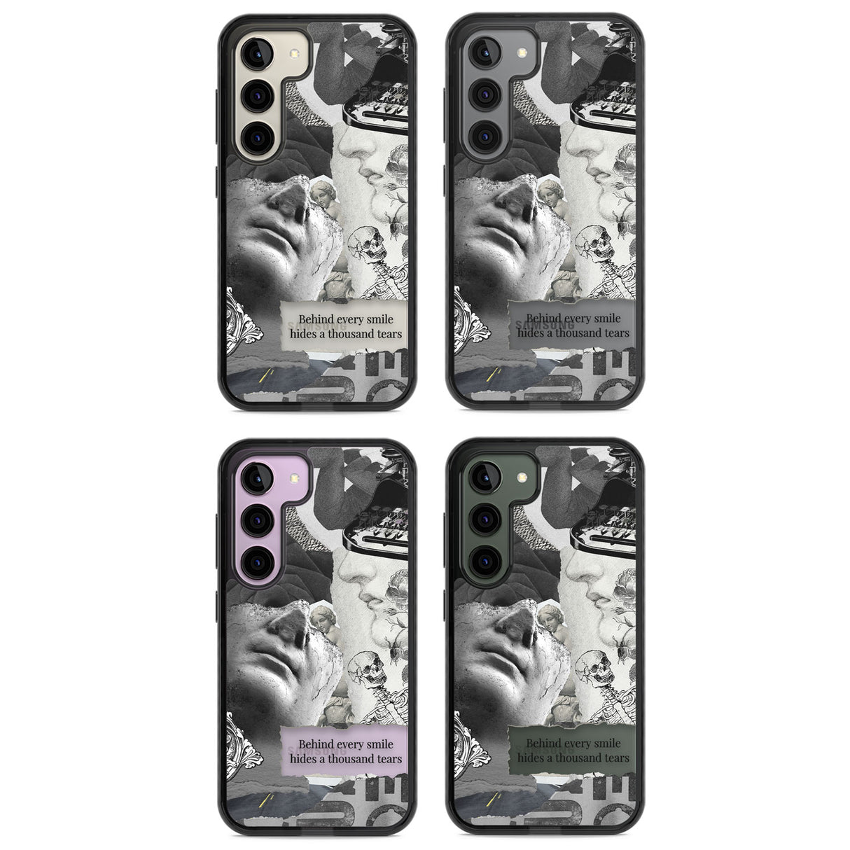 Behind Every Smile Impact Phone Case for Samsung Galaxy S24, Samsung Galaxy S23, Samsung Galaxy S22